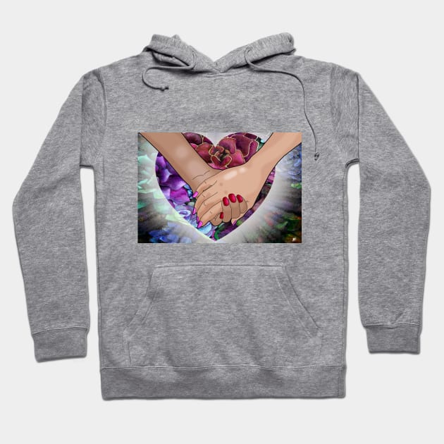 Helping Hands Hoodie by lytebound